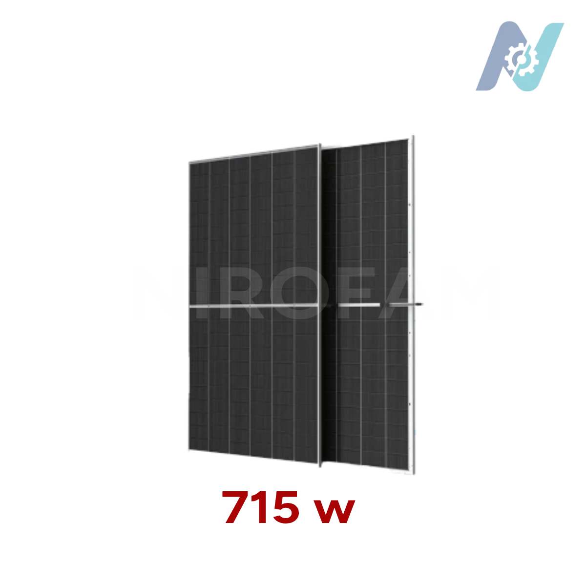 پنل خورشیدی ترینا  715 وات مونوکریستال بایفشیال N-Type