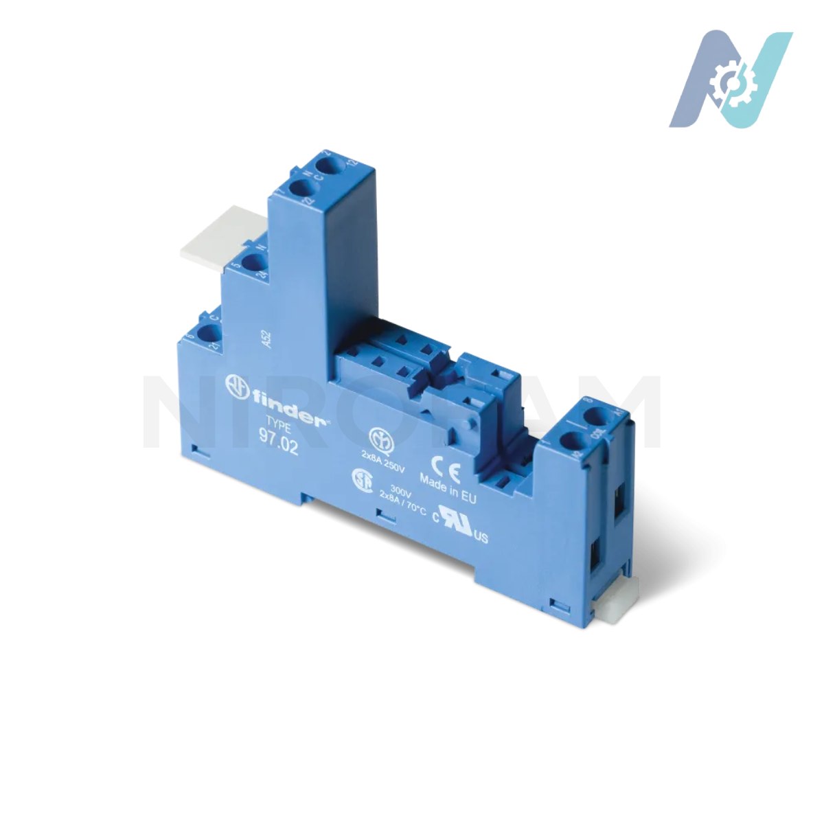 سوکت SMA9702 فیندر با نگهدارنده فلزی